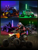 Luce a frusta a LED con modelli di inseguimento di controllo remoto e APP per ATV