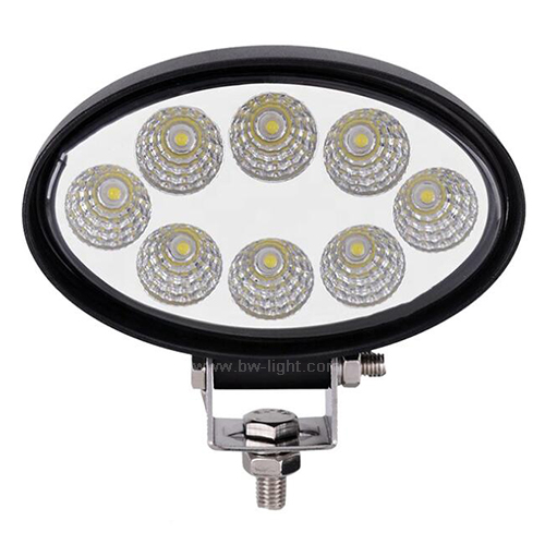 Faro da lavoro a LED da 27 Watt, Faro da lavoro a LED impermeabile, Faro da lavoro a LED da 48 W, Faro da lavoro a LED a prova di acqua da 48 W, Faro da lavoro a LED a prova di acqua in vendita calda Luce da fossato Luci per auto a LED