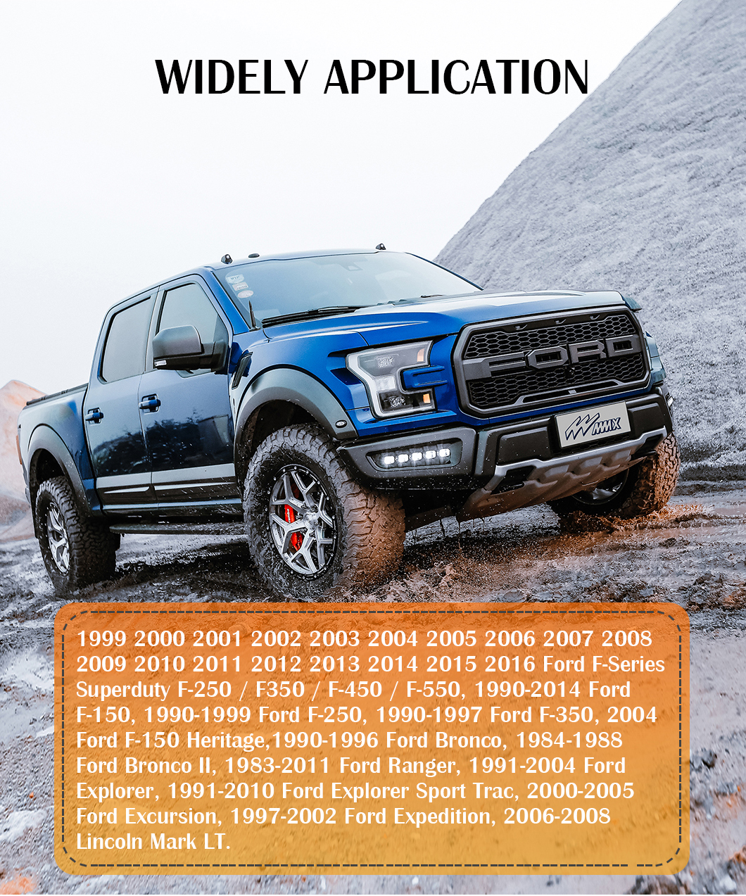 Luce di targa LED F250