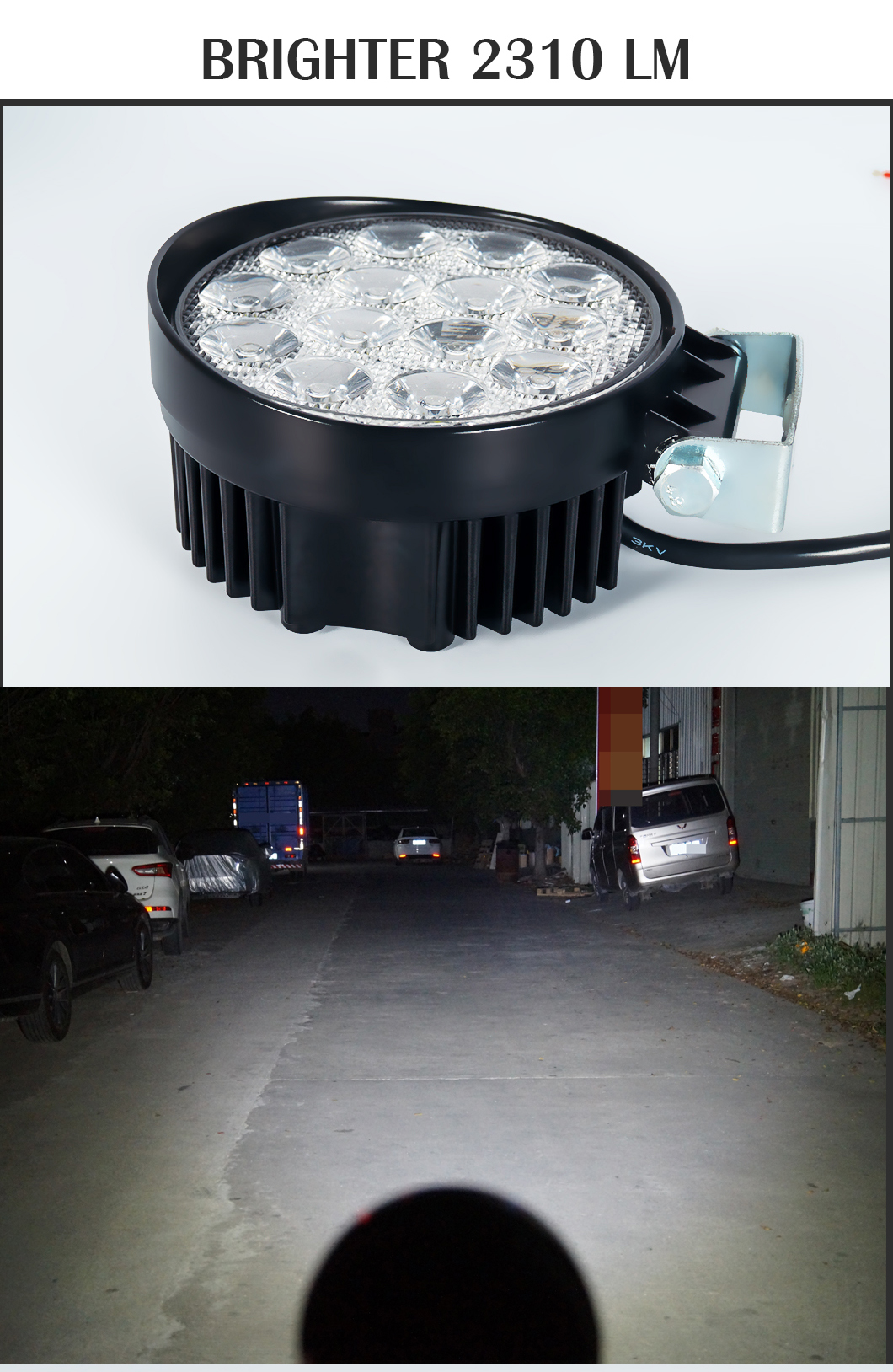 Duty pesante 48W*2 LED LED LEDE LED per camion