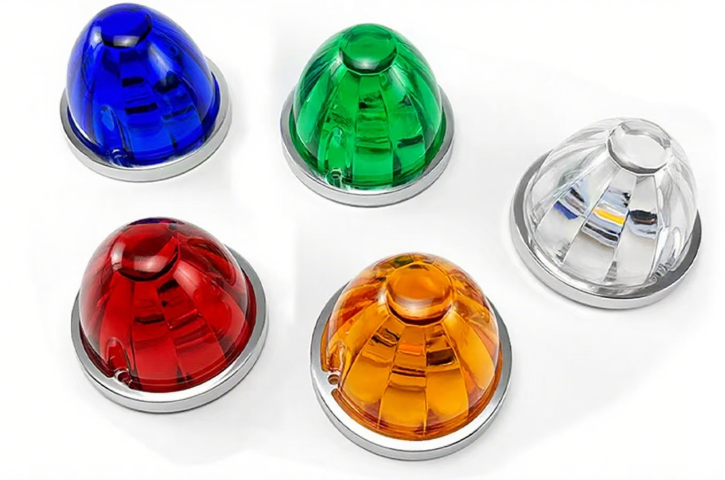 Luci di anguria a LED per semi -camion semi di vetro di vetro leggero