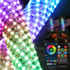Luce a frusta a LED con modelli di inseguimento di controllo remoto e APP per ATV