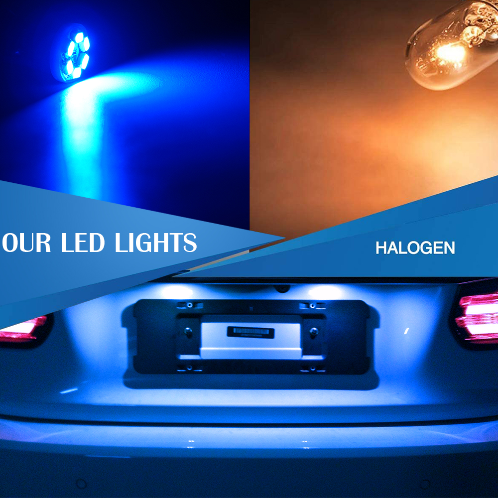 Lampadina per indicatori di direzione T10 Luci per auto a LED per luci da carico