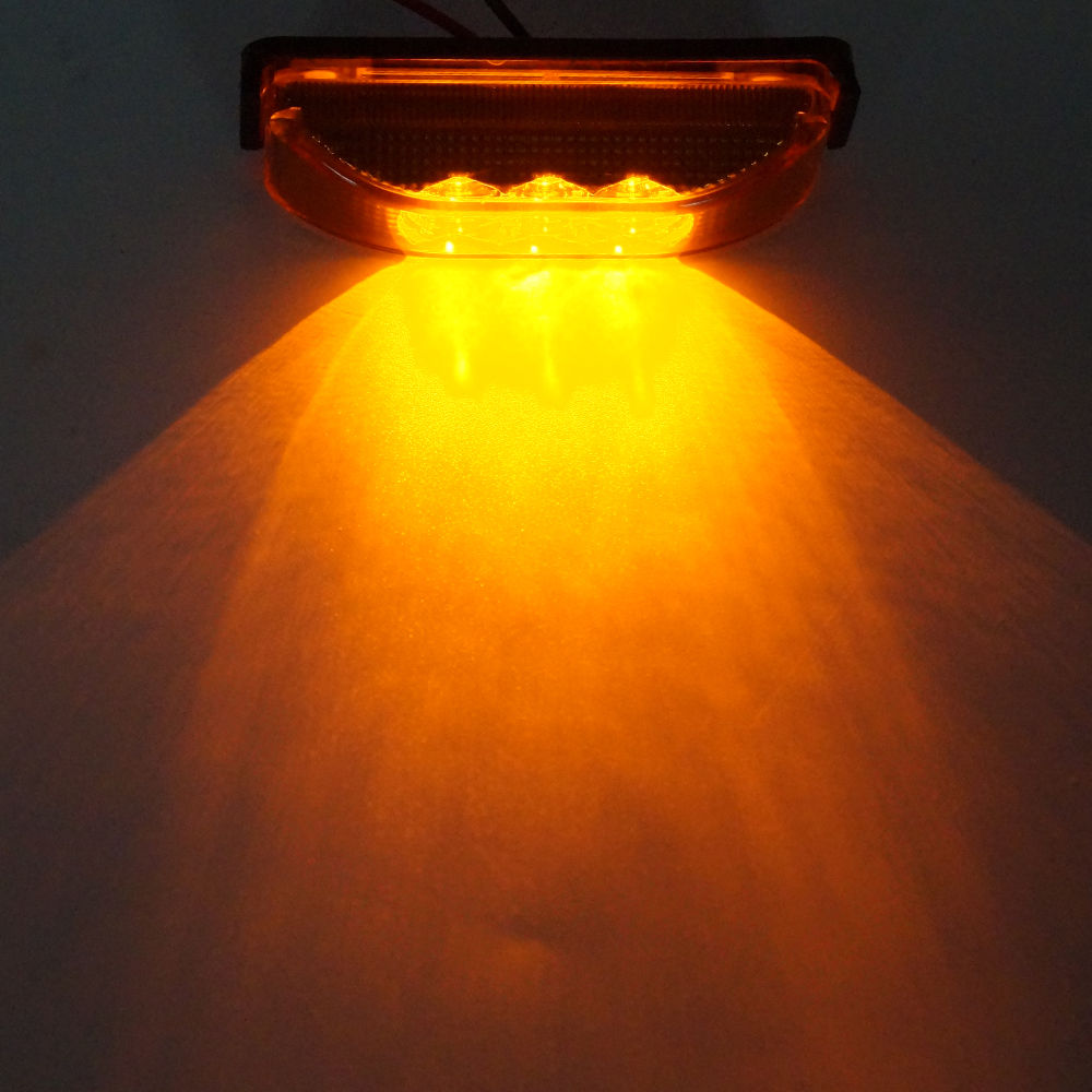 Luce di ingombro laterale a led ambra automobilistica per auto
