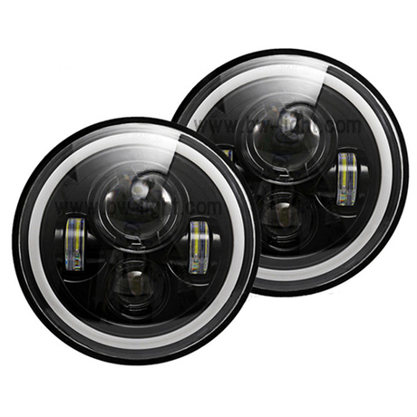 Luce di lavoro a LED JEEP WRANGLER ROURCO da 7 pollici 