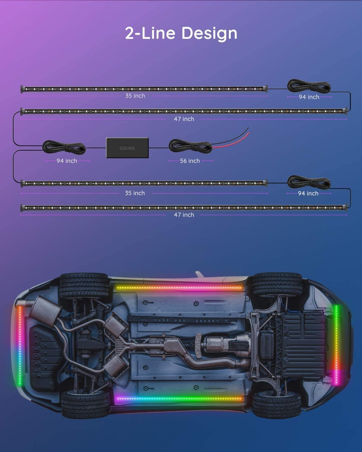 Luci esterne per auto a LED intelligenti per camion