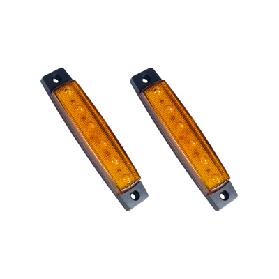 Luci indicatore di autorizzazione del marcatore laterale LED della luce a LED ambra 