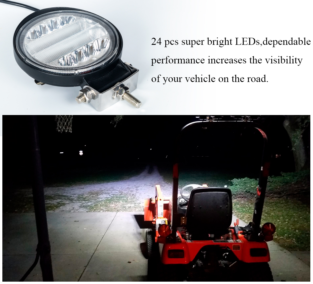 Luce di lavoro a LED da 4 pollici 72W da 4 