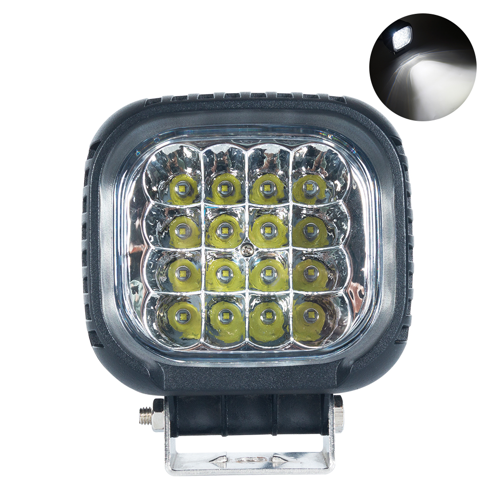 Lavoro a led bianco da 5 pollici che guida luce per camion
