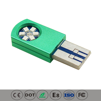 Verde 12V 194 Lulb per interni per auto a LED  