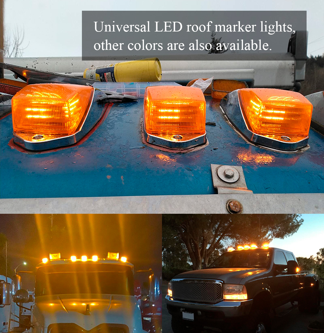 Luce che corre il tetto superiore con base cromata.