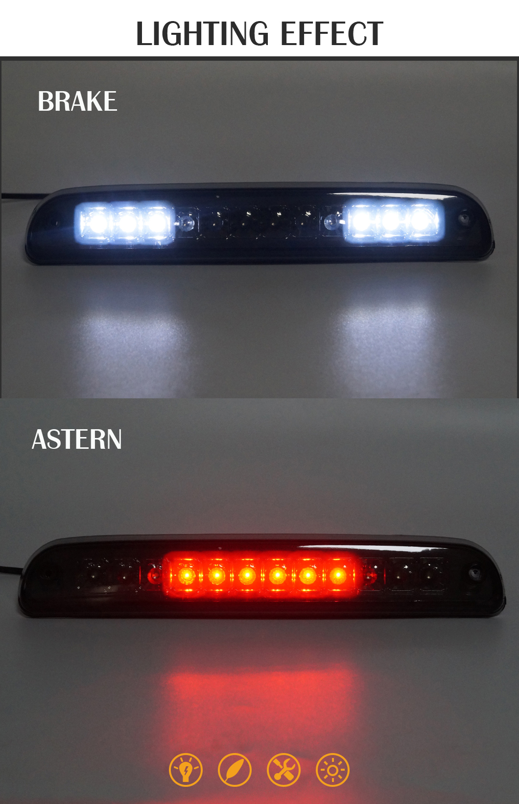 F250High Monte Terzo Brake Lights GX-012WR05Sy