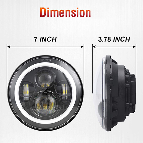 Rettangolo 60W*2 LED LED LED LED per camion impermeabili