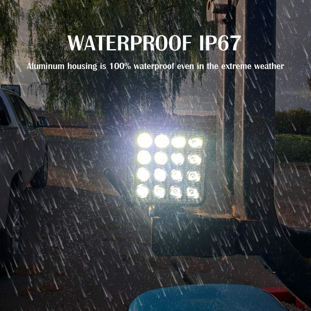 Barra di luce a LED LED quadrata all'ingrosso 48W 