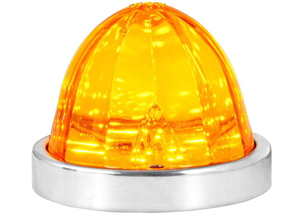 Luci di anguria a LED per semi -camion mini acqua melone melone semi camion semi di semifinanza marcatore guscio di vetro leggero