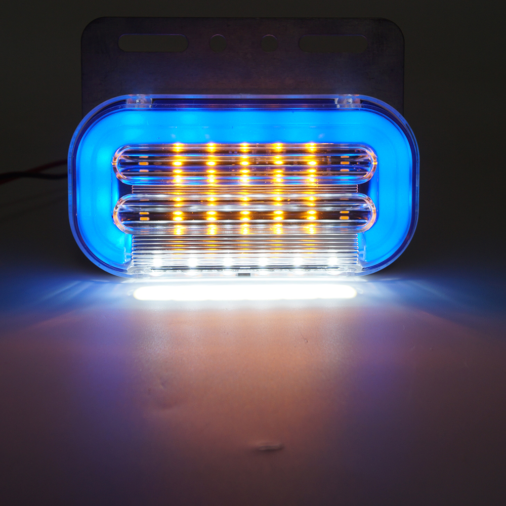 Segnalino blu a LED da 24 V Luci di corsa