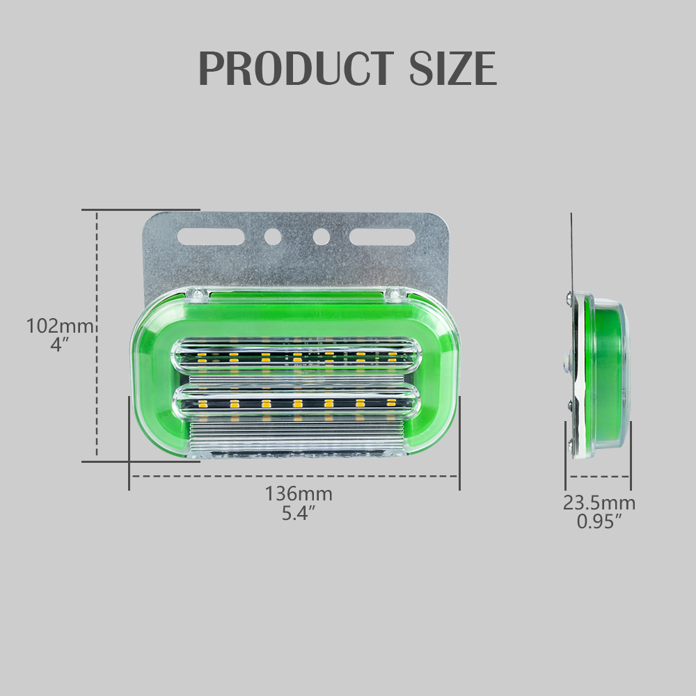 Luci di pennarello per merci, luci di pennarello per camion, luci di pennarello, luci di pennarello a LED, luci di pennarello a LED per rimorchi