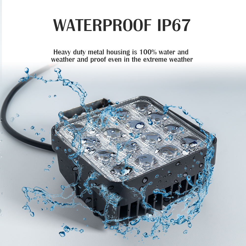 Barra di luce a LED LED quadrata all'ingrosso 48W 