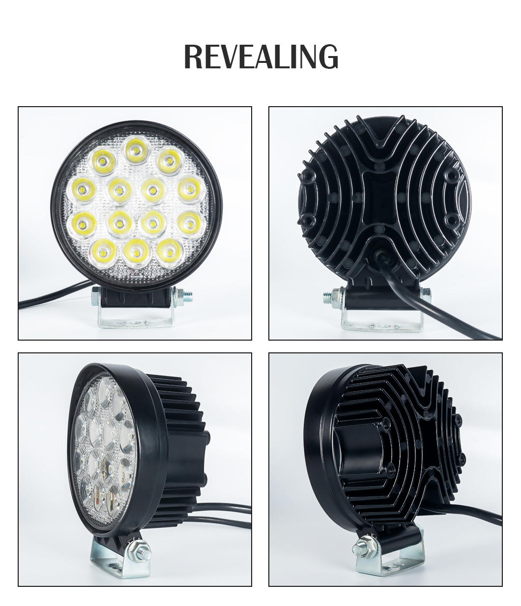 Duty pesante 48W*2 LED LED LEDE LED per camion