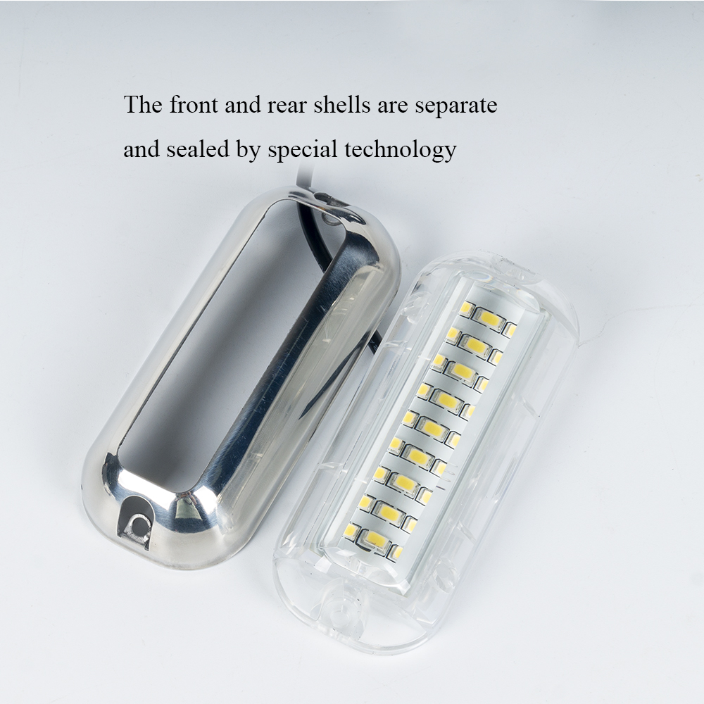 Luci per barche Wireless a batteria, Luce marina impermeabile a LED per luce di coperta, Luci interne di cortesia, Luci marine impermeabili per barche, Illuminazione a LED per navi