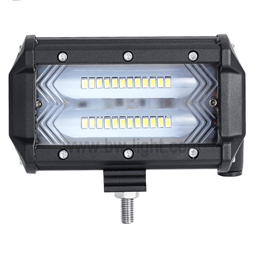 Barra luminosa di guida a LED con fascio di luce rettangolare da 72 W